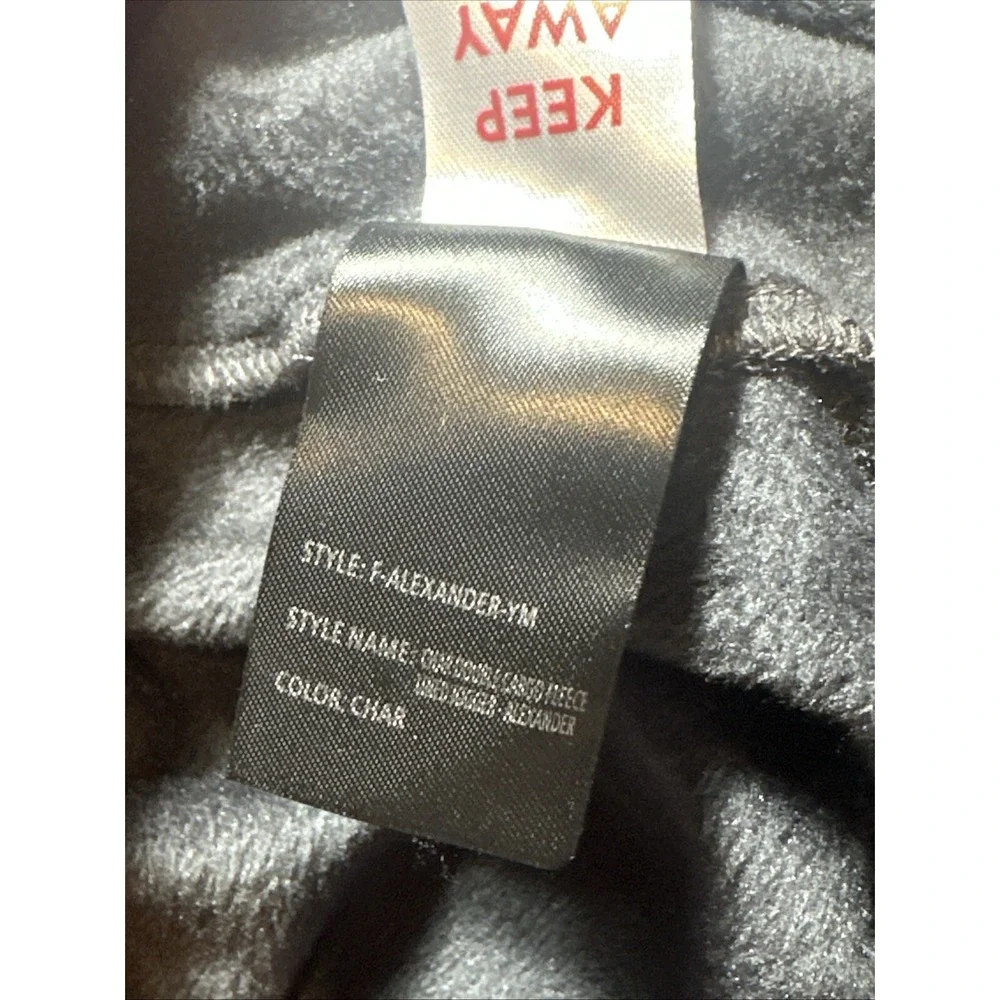 NWT Public Record Men's Char Double Cargo Fleece Lined Joggers Alexander Medium